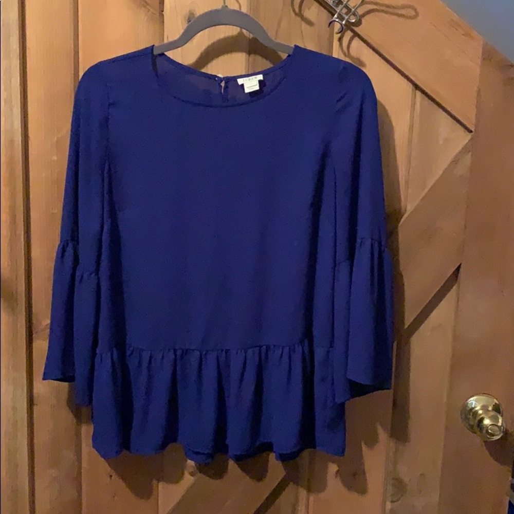 Jcrew Factory Blue Blouse
